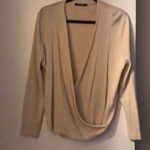 NIC & ZOÉ wrap sweater size XL
